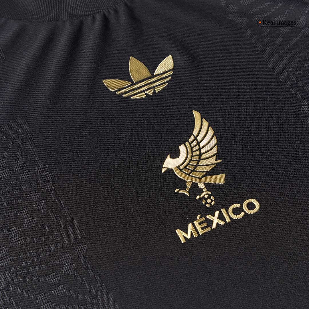 Camiseta de fútbol de visitante de manga larga de México 2025 - Copa Oro