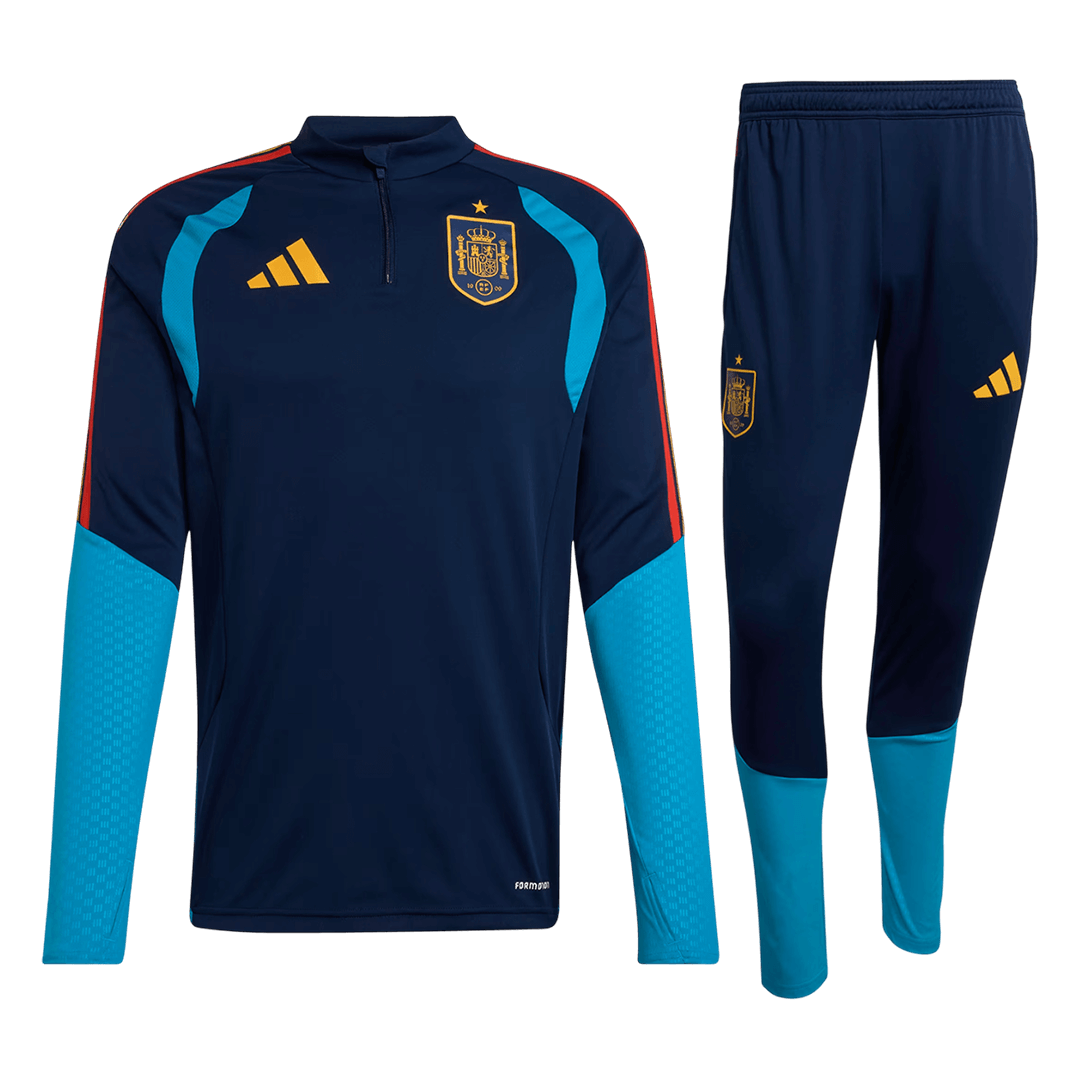 Kid's Spain Zipper Sweatshirt Kit(Top+Pants) 2026 Navy