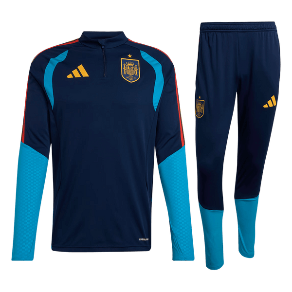 Kid's Spain Zipper Sweatshirt Kit(Top+Pants) 2026 Navy