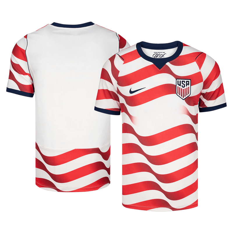 USA Home Soccer Jersey World Cup 2026 Red&White