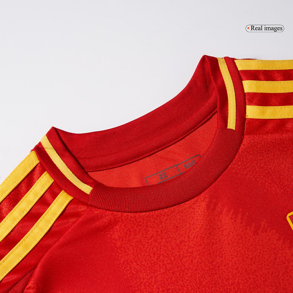 Camiseta local de España para la Eurocopa 2024 para niños (camiseta y pantalón corto)