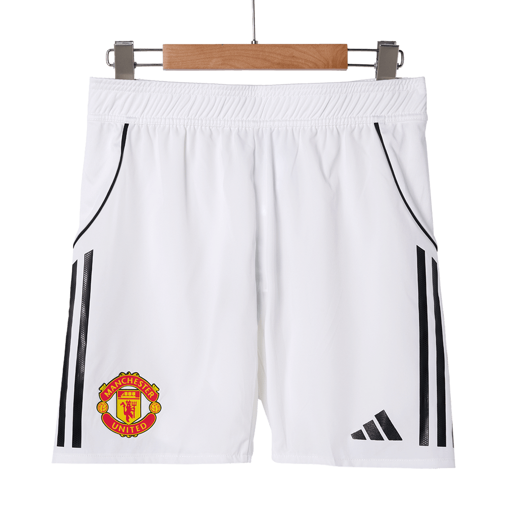 Manchester United Home Soccer Shorts Authentic 2025/26