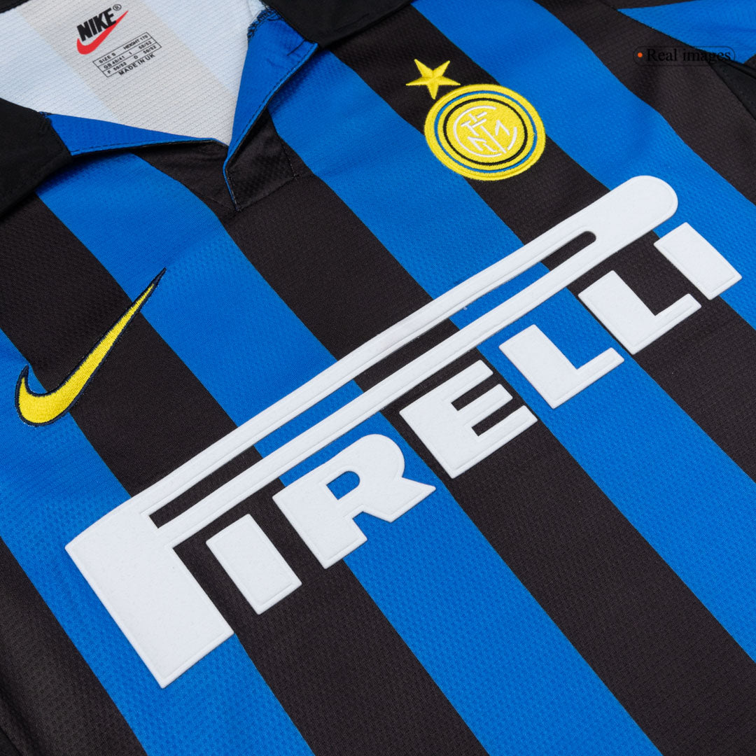 Camiseta de fútbol retro del Inter de Milán 1998/99