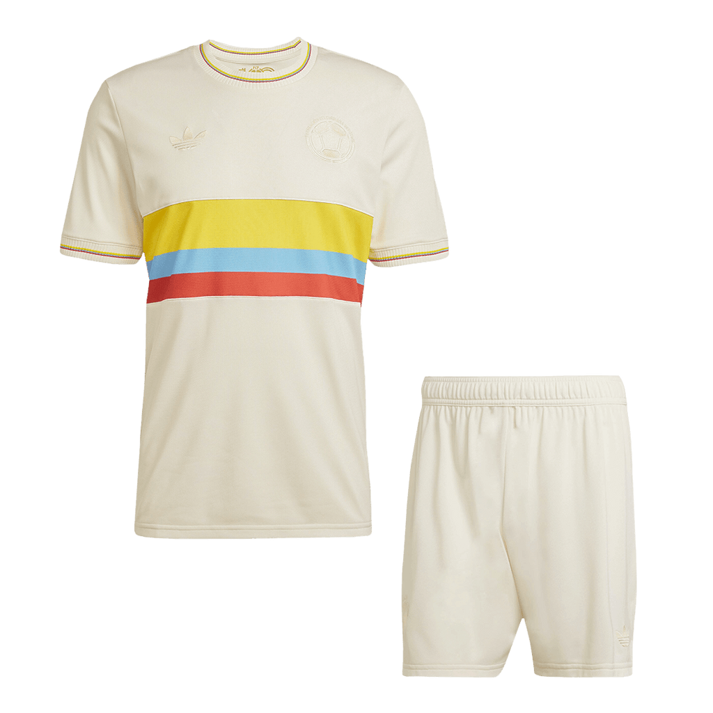 Colombia Soccer Jersey Kit 2024 (Jersey+Shorts) - 100th Anniversary - Football Shirt | SmartJerseys | Official Quality