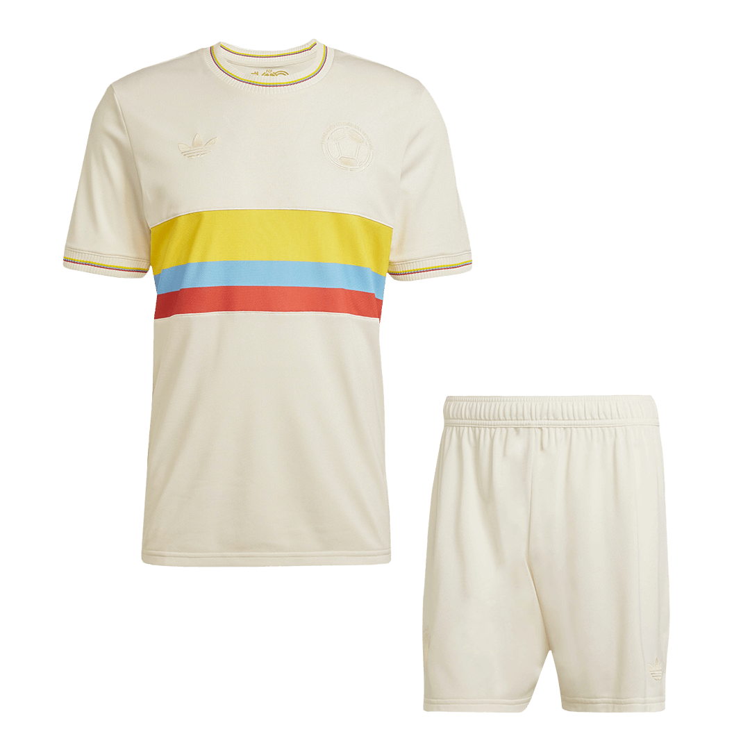 Colombia Soccer Jersey Kit 2024 (Jersey+Shorts) - 100th Anniversary - Football Shirt | SmartJerseys | Official Quality