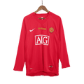 Manchester United Home Jersey Retro 2007/08 - Long Sleeve - UCL Final - Football Shirt | SmartJerseys | Official Quality