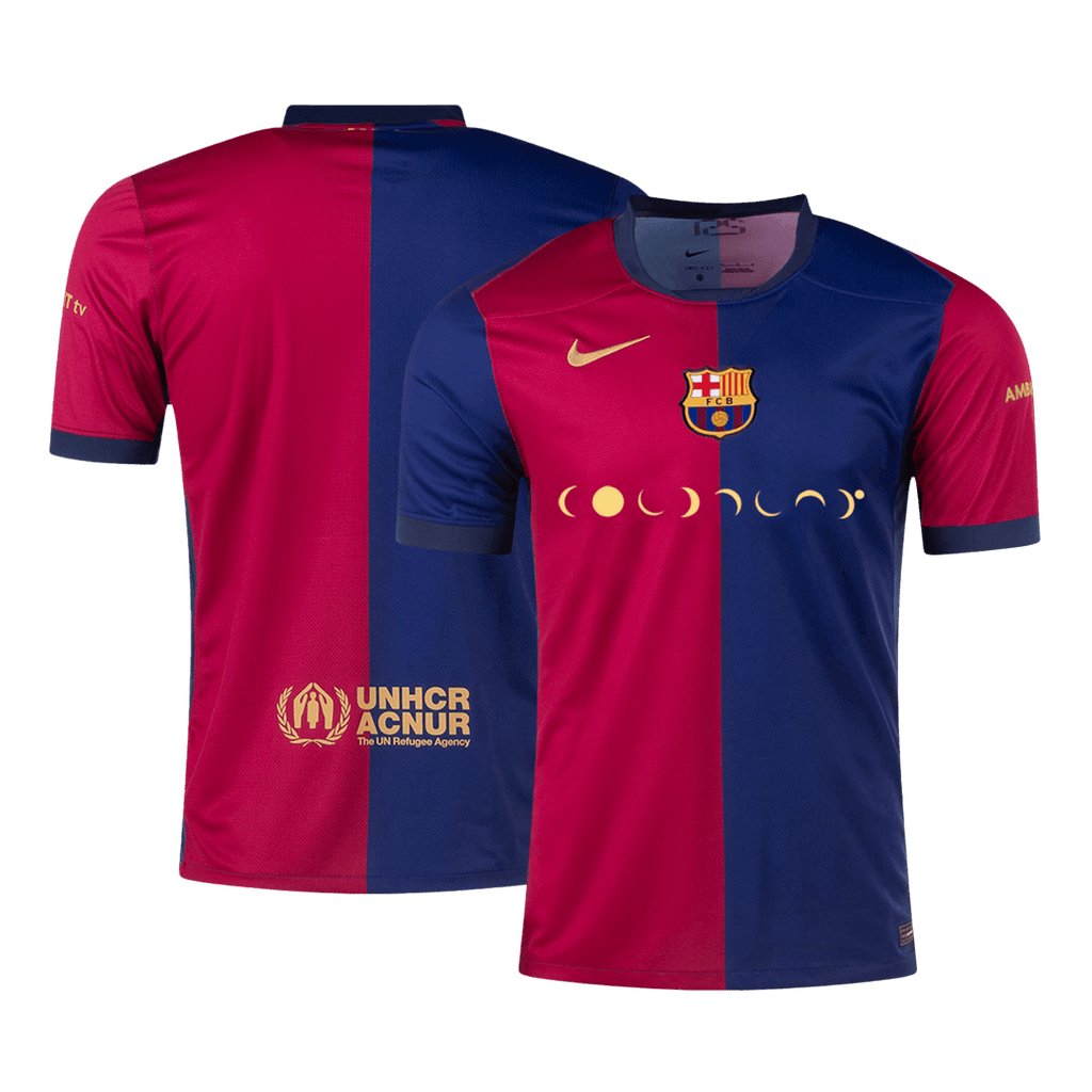 Barcelona Home Soccer Jersey 2024/25 - COLDPLAY