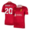 Liverpool DIOGO J. #20 Home Soccer Jersey 2024/25 - Football Shirt | SmartJerseys | Official Quality