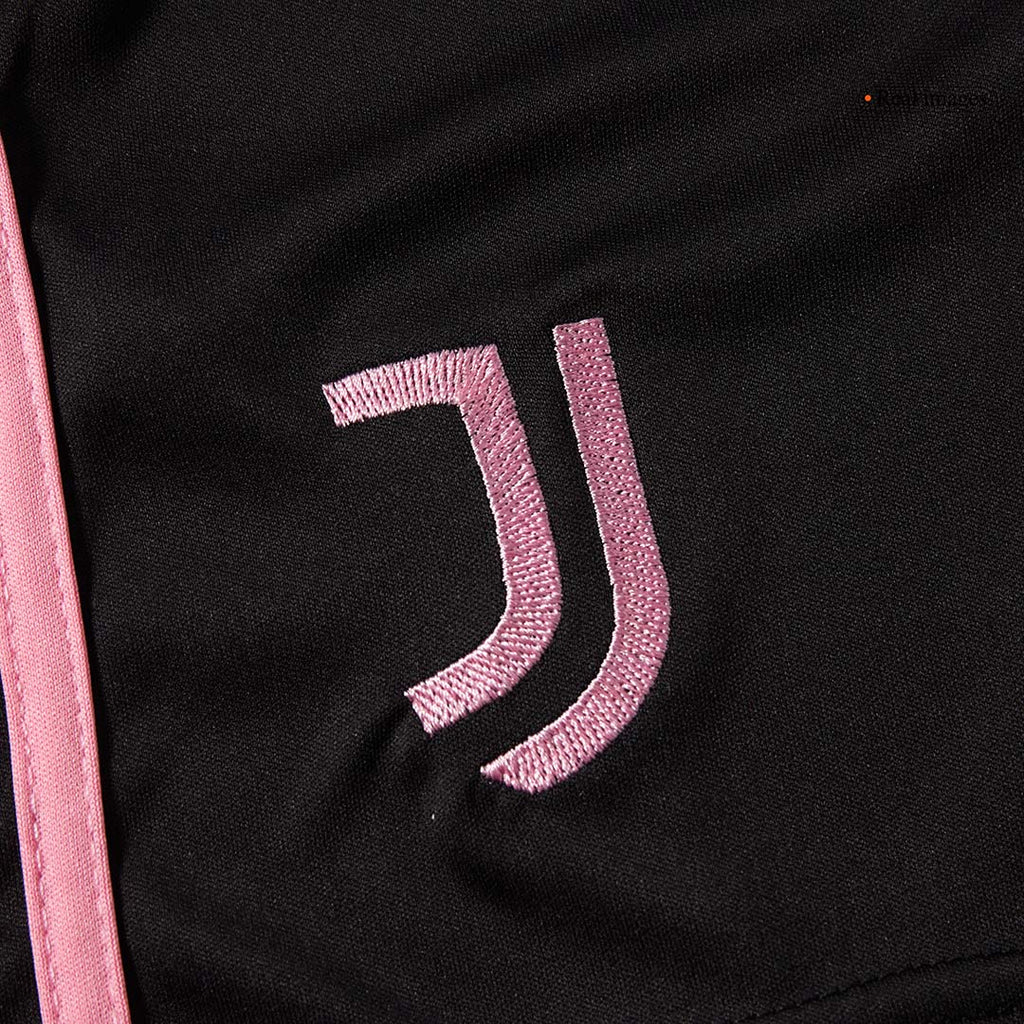 Kid's Juventus Home Soccer Jersey Kit(Jersey+Shorts+Socks) 2025/26 Black&White