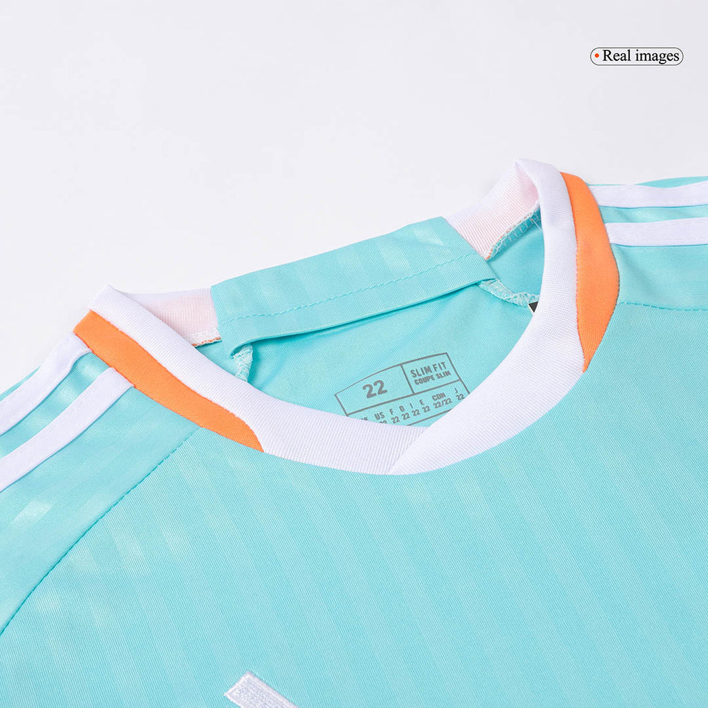 Camiseta de visitante del Inter Miami CF 2024 para niños (camiseta y pantalón corto)