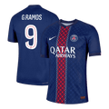 G.RAMOS #9 Authentic PSG Home Soccer Jersey 2025/26 Navy - Football Shirt | SmartJerseys | Official Quality