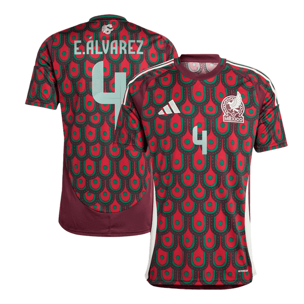 Mexico E.ÁLVAREZ #4 Home Jersey Copa America 2024 - Football Shirt | SmartJerseys | Official Quality