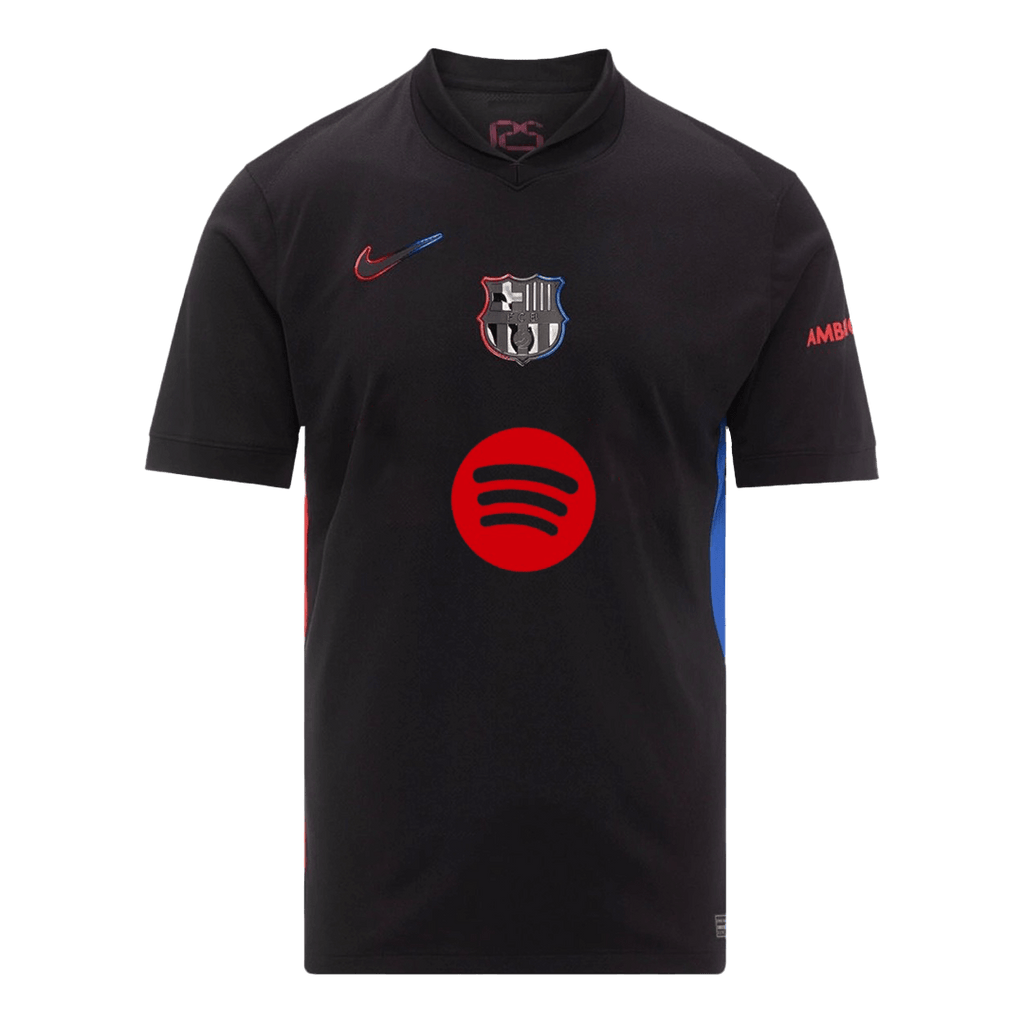 Barcelona RAPHINHA #11 Away Jersey 2024/25 - UCL Edition (Spotify Logo Without Text)