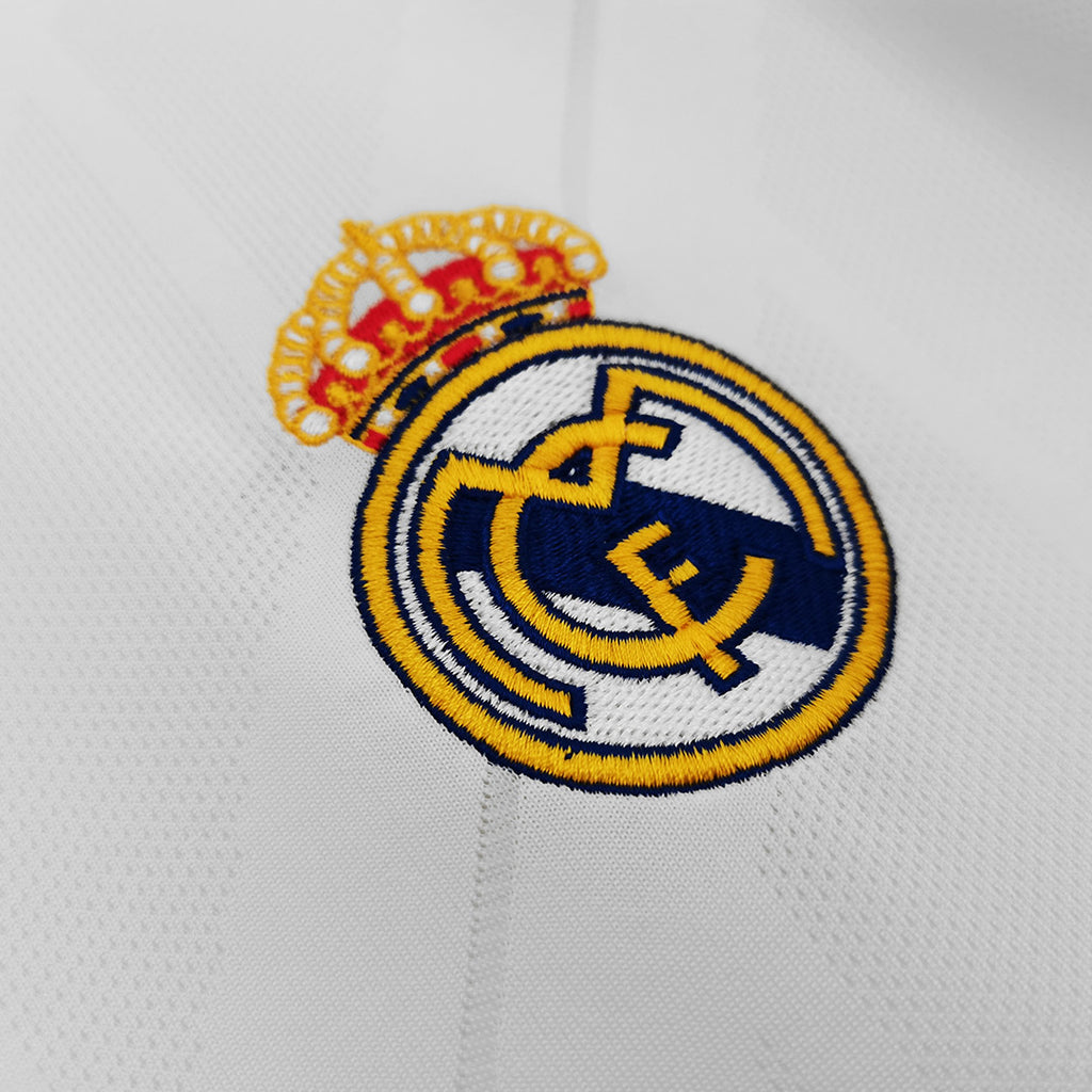 Real Madrid KROOS #8 Home Soccer Jersey Retro 2017/18 - Long Sleeve