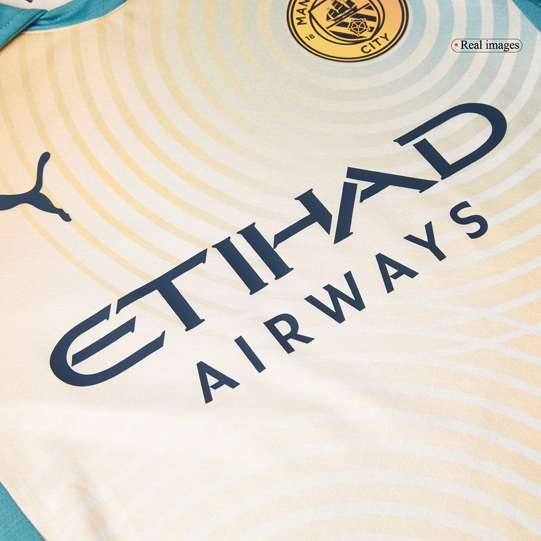 Manchester City FODEN #47 Fourth Away Soccer Jersey Authentic 2024/25 - Definitely City