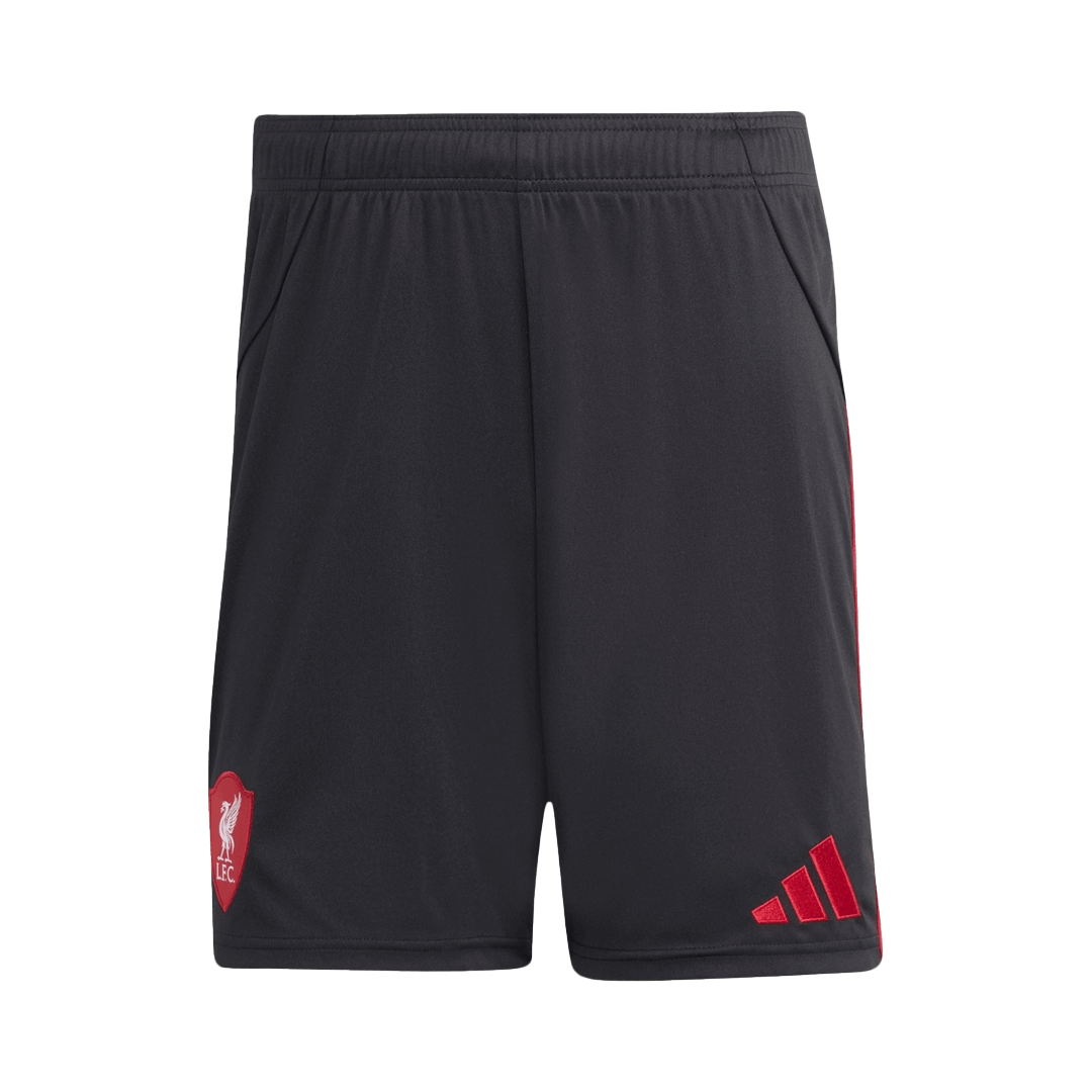 Camiseta de visitante del Liverpool 2025/26 (Camiseta + Pantalones cortos)