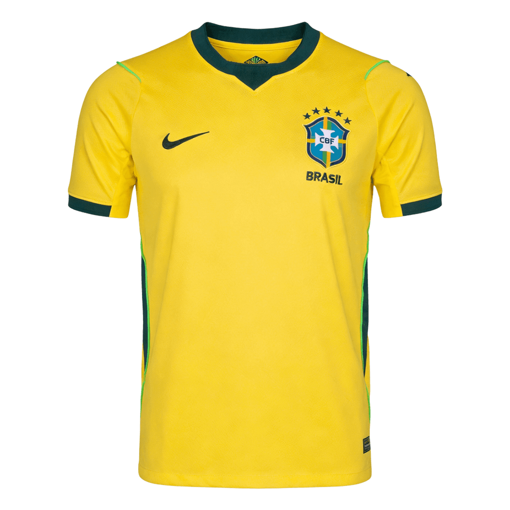 Camiseta de fútbol local de Brasil Copa Mundial 2026 Amarilla