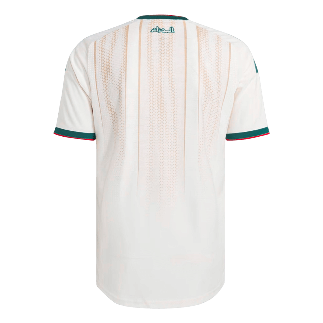 Algeria Home Soccer Jersey World Cup 2026 White