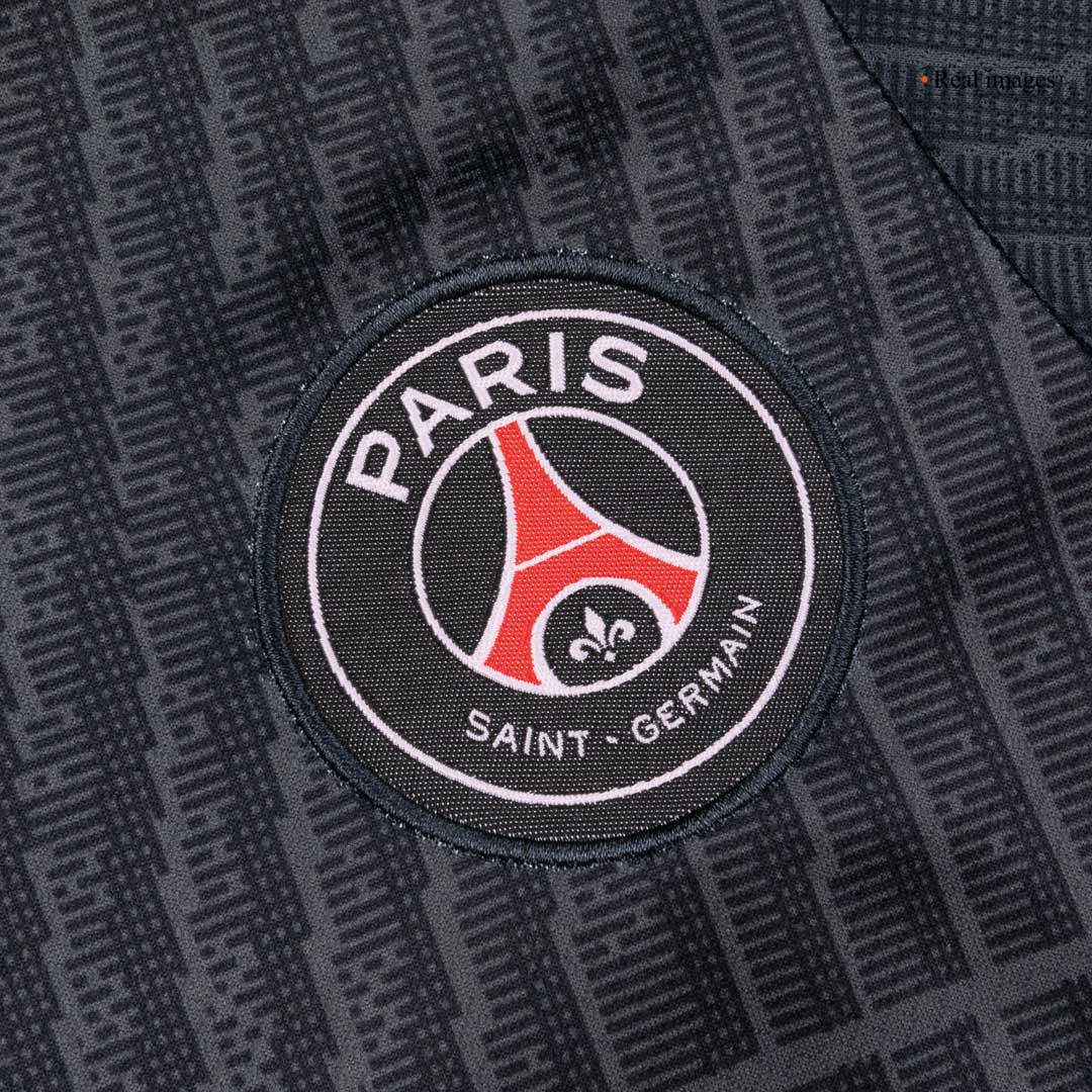 Kid's PSG Fourth Soccer Jersey Kit(Jersey+Shorts) 25/26 Black
