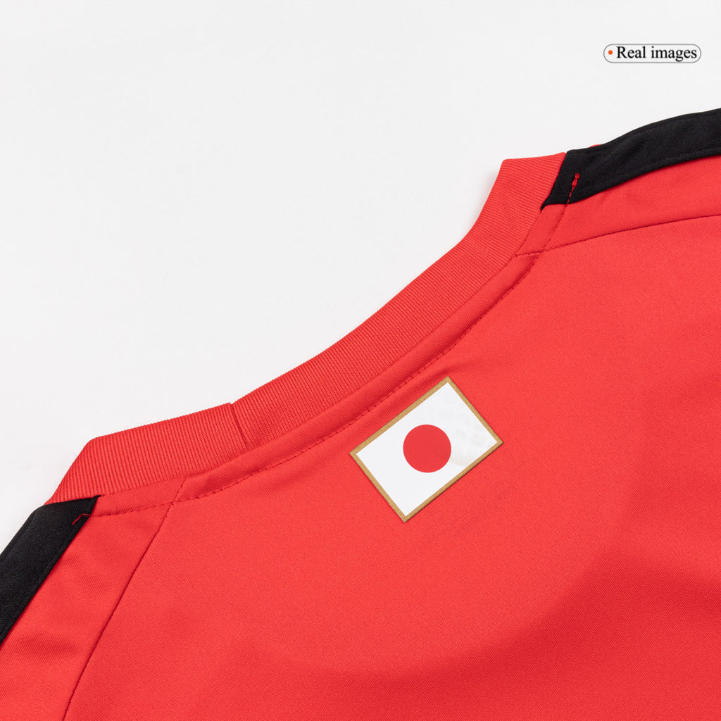 Maillot de gardien de but du Japon pour la Coupe du Monde de la FIFA 2026 (Rouge)