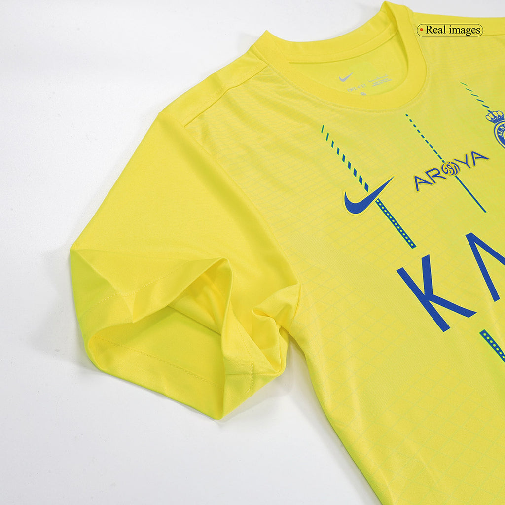 Camiseta Al Nassr RONALDO #7 Primera equipación 2023/24 