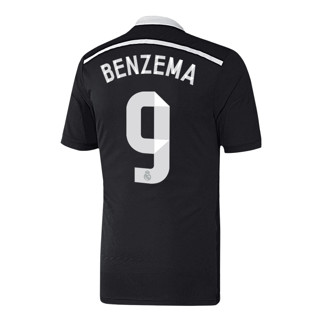 Real Madrid BENZEMA #9 Third Away Soccer Jersey Retro 2014/15 - Football Shirt | SmartJerseys | Official Quality
