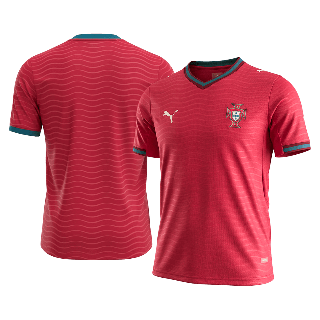 Portugal Home Soccer Jersey World Cup 2026 Red