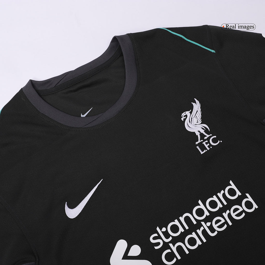 Camiseta de visitante del Liverpool M.SALAH #11 2024/25 - Edición UCL