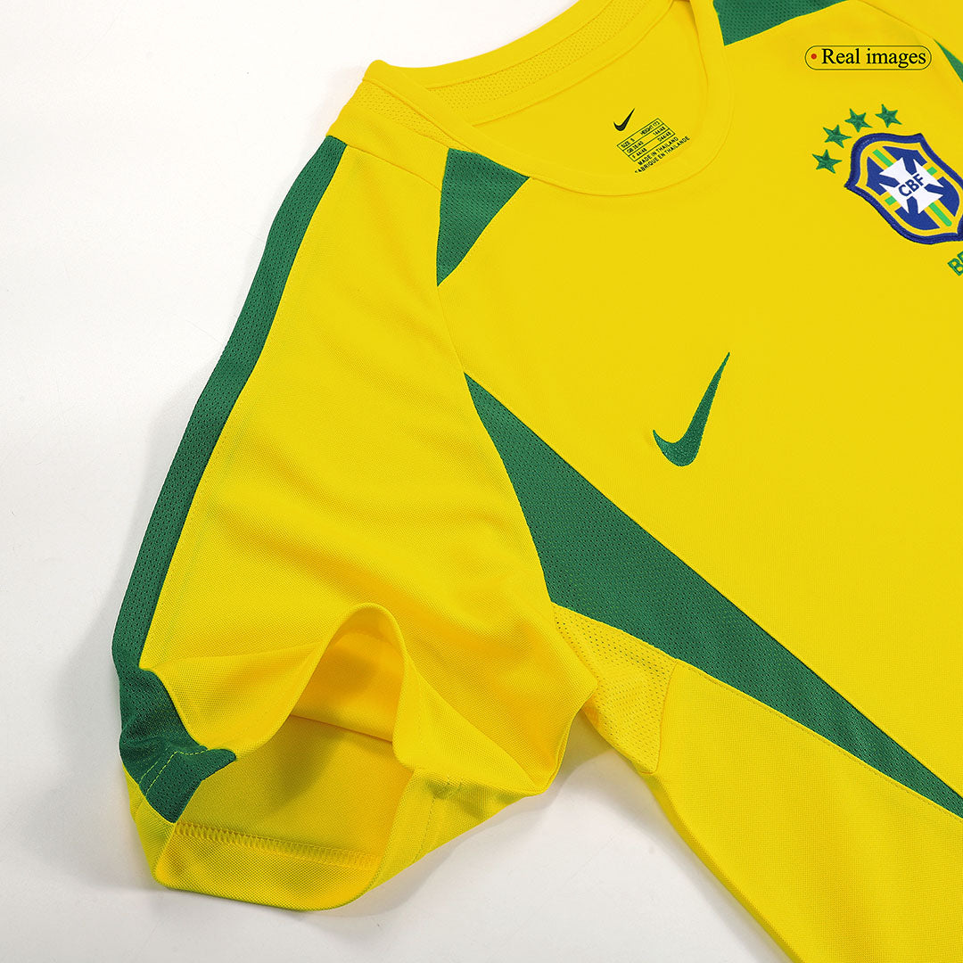 Brazil Home Jersey Retro 2002/03