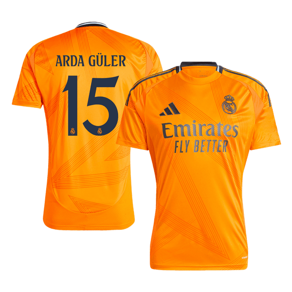 Real Madrid ARDA GÜLER #15 Away Jersey 2024/25 - Football Shirt | SmartJerseys | Official Quality
