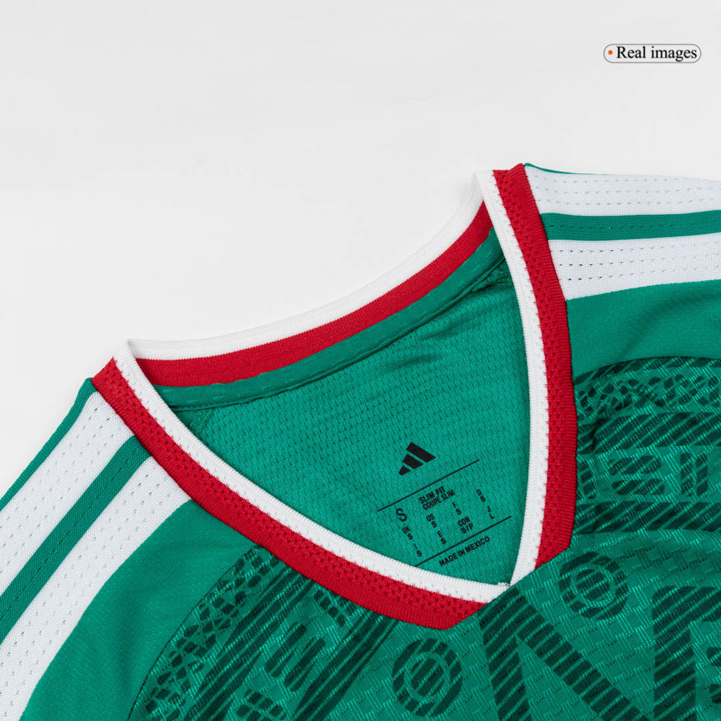 Camiseta de fútbol local de manga larga de México 2026
