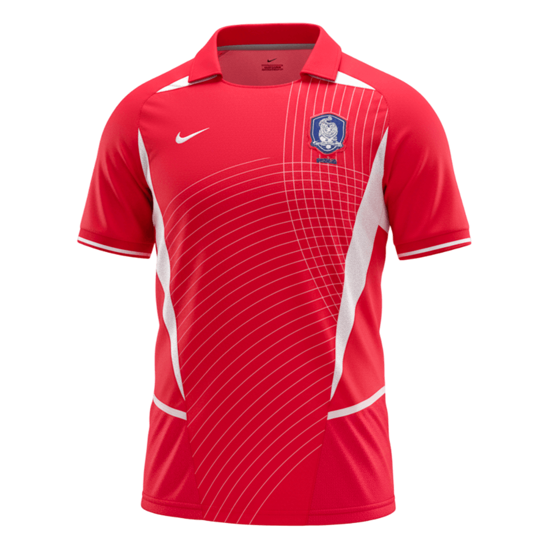 South Korea Home Soccer Jersey Retro 2002 - Football Shirt | SmartJerseys | Official Quality