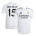 Real Madrid ARDA GÜLER #15 Home Jersey Authentic - Football Shirt | SmartJerseys | Official Quality