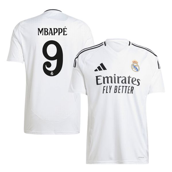 Real Madrid MBAPPÉ #9 Home Jersey 2024/25 - Football Shirt | SmartJerseys | Official Quality