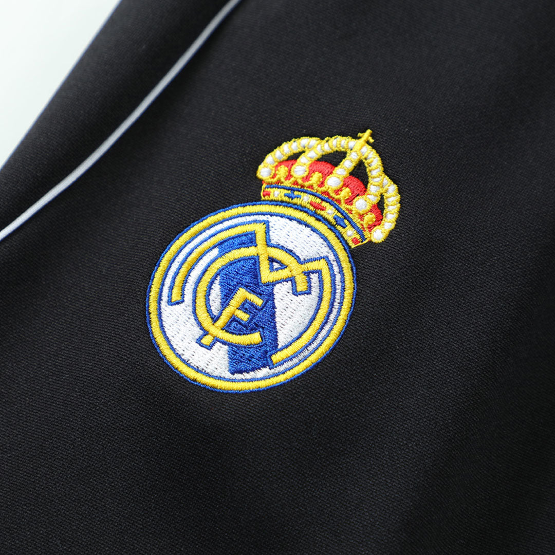 Real Madrid Sweatshirt Kit 2025/26 - Black (Top+Pants)