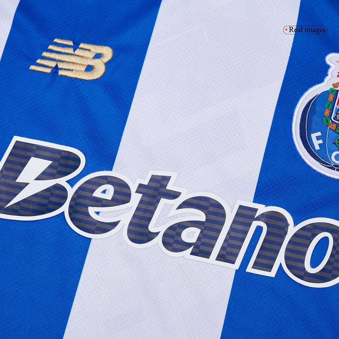 Camiseta de fútbol local del Porto 2025/26 azul y blanco