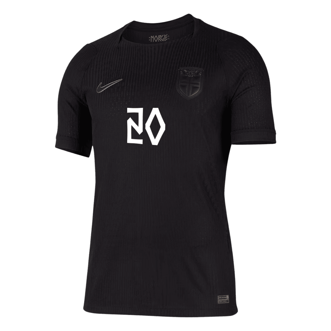 Norway NUSA #20 Away Soccer Jersey Authentic 2026