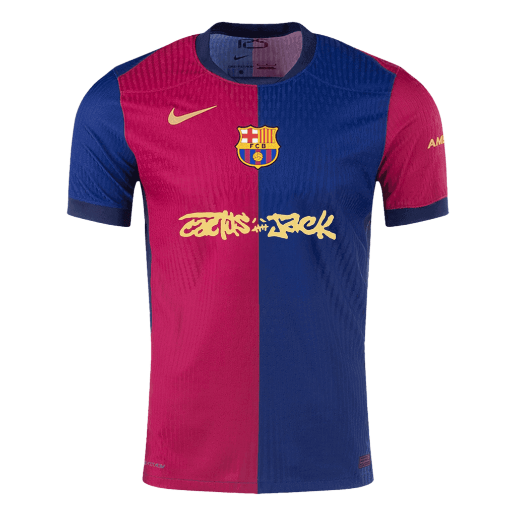 Barcelona X Travis Scott Home Soccer Jersey Authentic 2024/25 - Football Shirt | SmartJerseys | Official Quality
