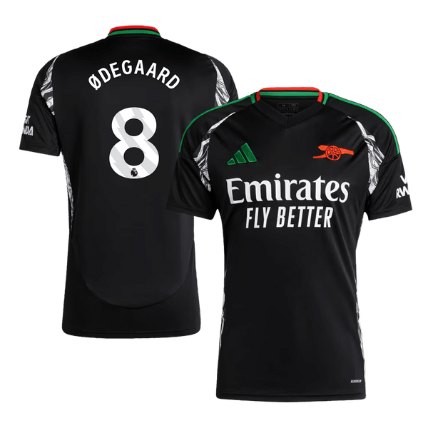 Arsenal ØDEGAARD #8 Away Soccer Jersey 2024/25 - Football Shirt | SmartJerseys | Official Quality