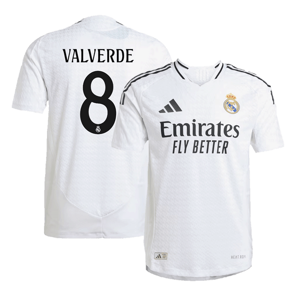Real Madrid VALVERDE #8 Home Jersey Authentic - Football Shirt | SmartJerseys | Official Quality