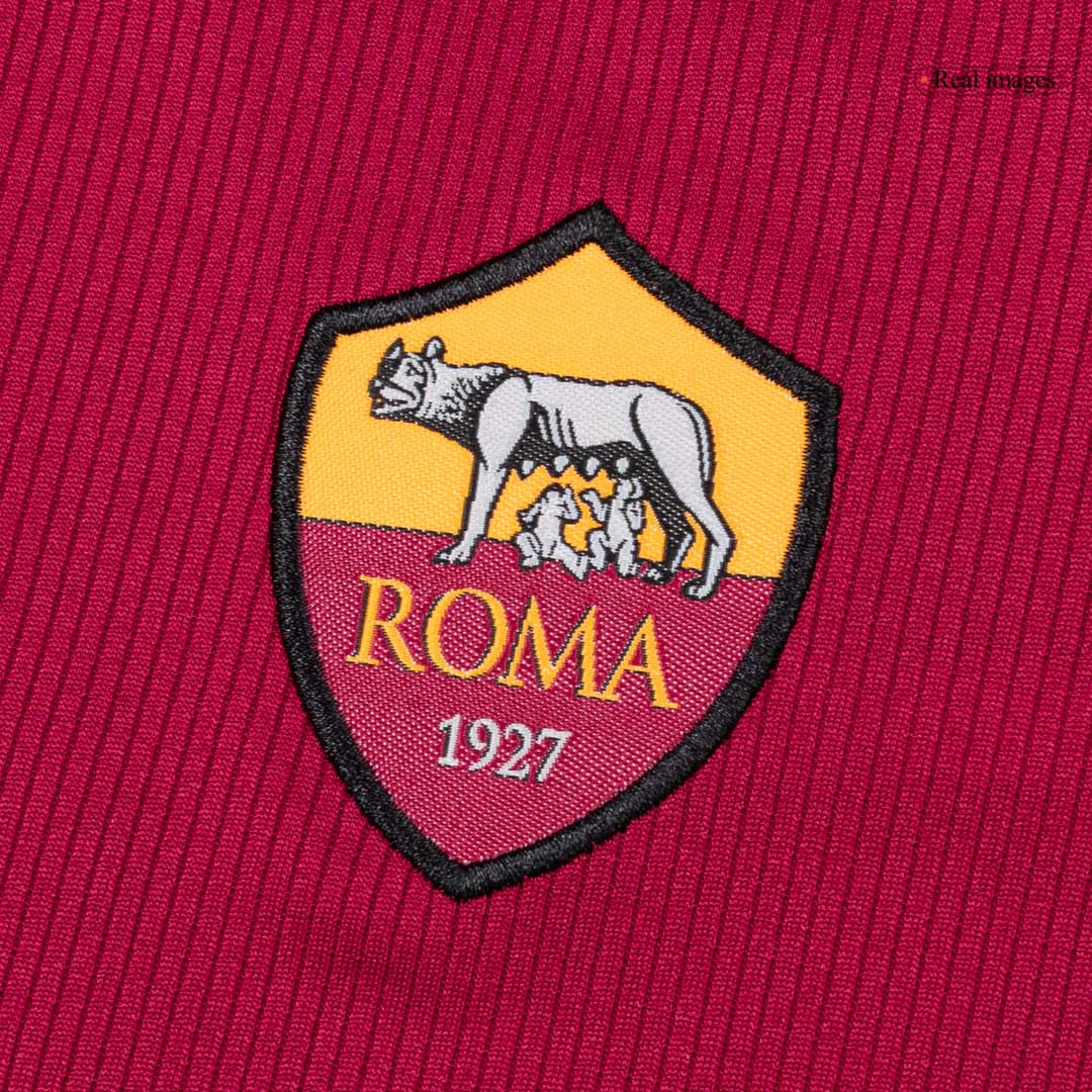 Kid's Roma Home Soccer Jersey Kit 25/26 Red