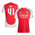 Arsenal RICE #41 Home Jersey 2024/25 - UCL Edition - Football Shirt | SmartJerseys | Official Quality