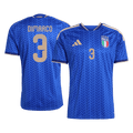 DIMARCO #3 Italy Home Soccer Jersey World Cup 2026 Blue - Football Shirt | SmartJerseys | Official Quality