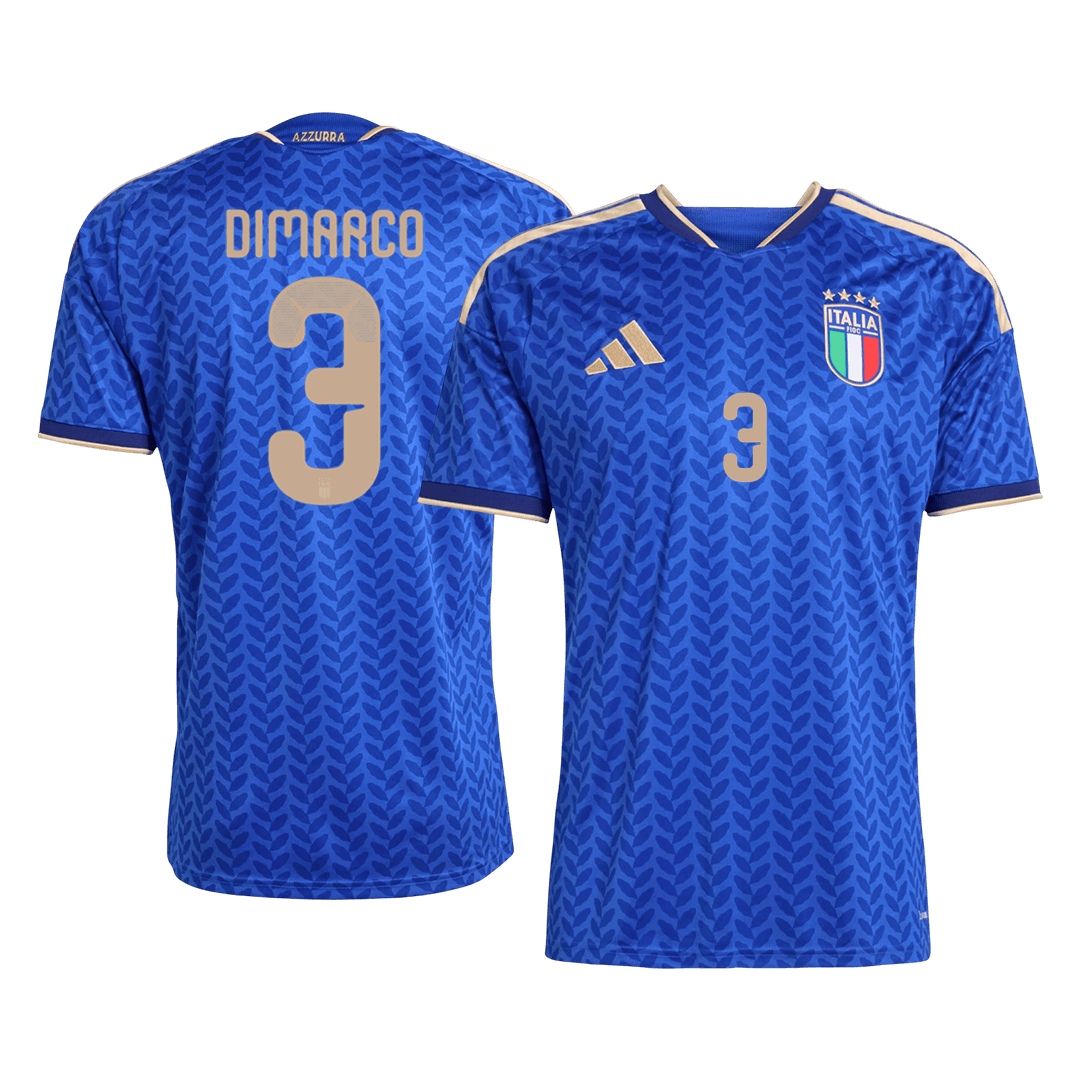 DIMARCO #3 Italy Home Soccer Jersey World Cup 2026 Blue - Football Shirt | SmartJerseys | Official Quality