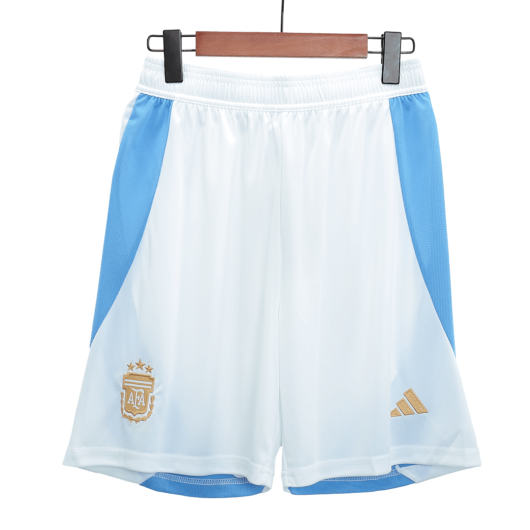 Pantalones cortos de fútbol local de Argentina 2024