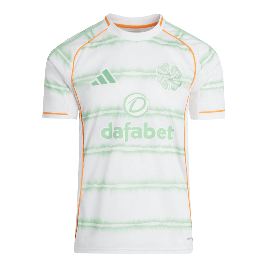 Celtic Third Away Soccer Jersey 2025/26 White - Football Shirt | SmartJerseys | Official Quality