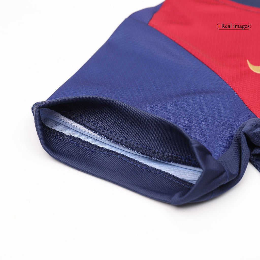 Barcelona Home Jersey Kit 2024/25 Kids(Jersey+Shorts)
