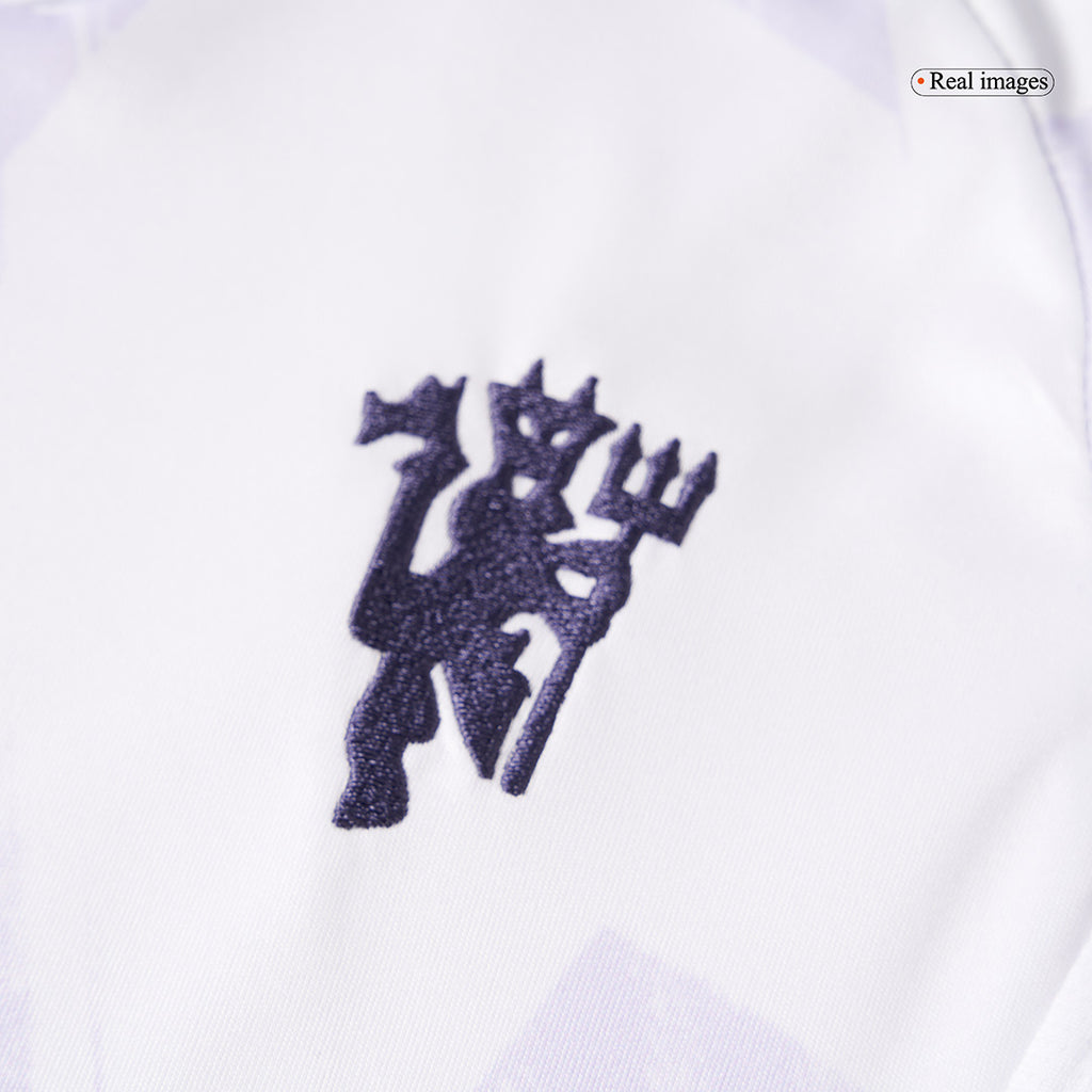 Manchester United Away Soccer Jersey Kit 2025/26 Kids(Jersey+Shorts)