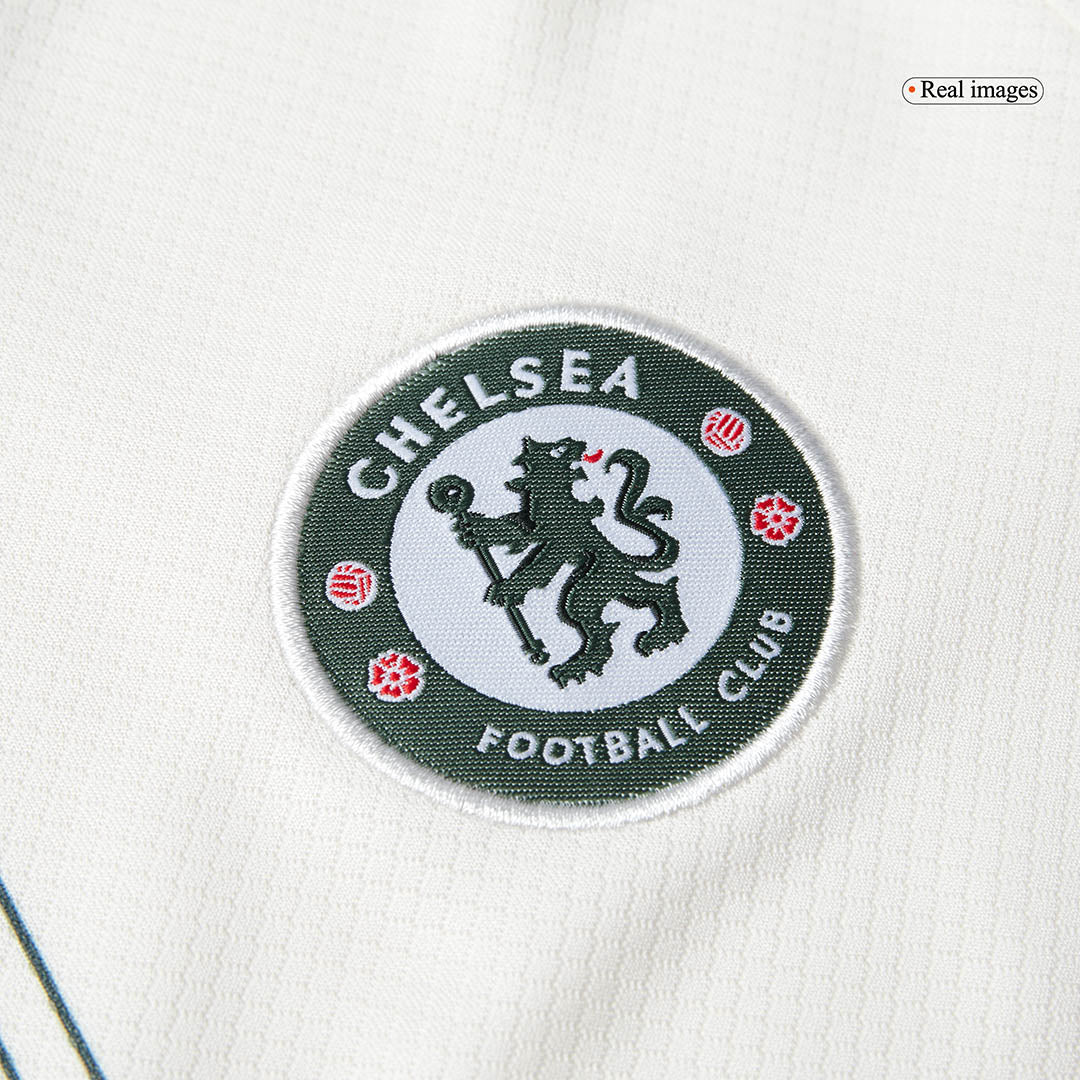 Camiseta de visitante del Chelsea 2025/26 para niños (camiseta y pantalón corto)