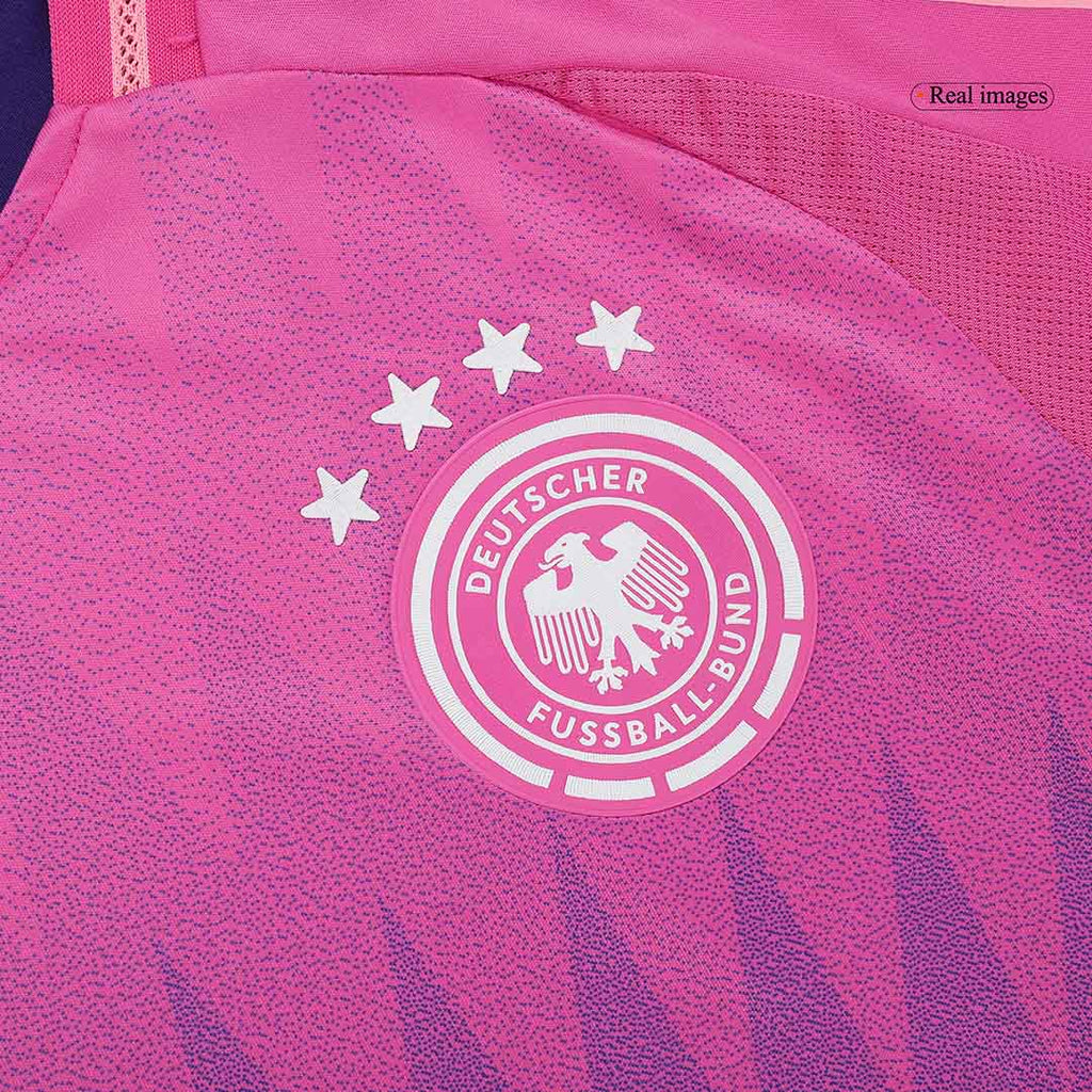 Camiseta de visitante auténtica de Alemania para la Eurocopa 2024